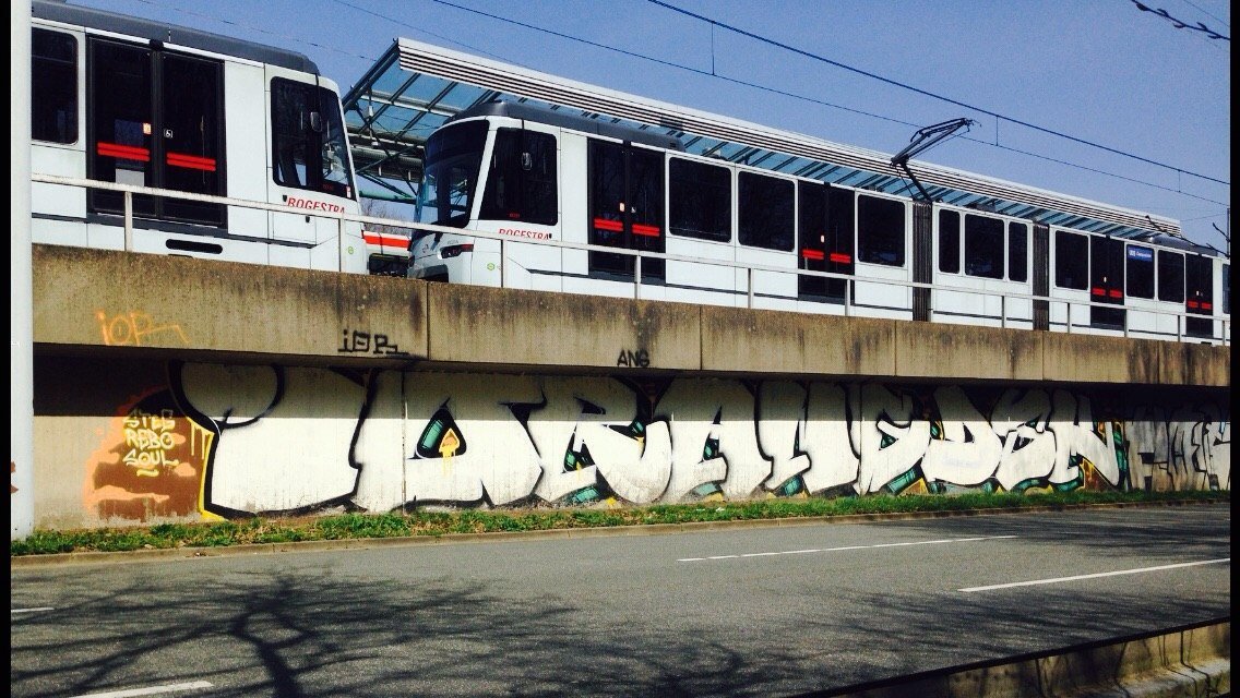 Graffiti Bombing - Photo by SixOhFive - IOR, ANG, DSK