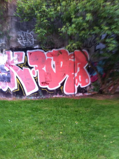 Graffiti Bombing - Photo by SixOhFive - Rider