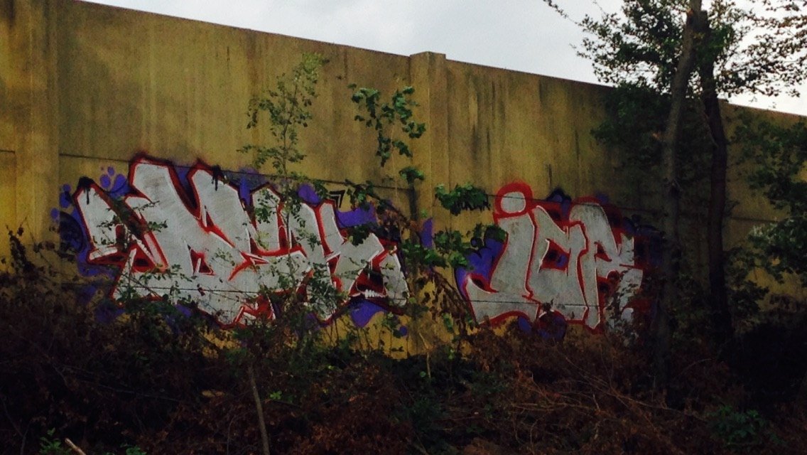 Graffiti Bombing - Photo by SixOhFive - DSK, IOR