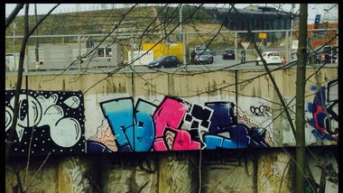 Graffiti Bombing - Photo by SixOhFive - Ports