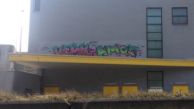 Graffiti Bombing - Photo by SixOhFive - Resi, Amos