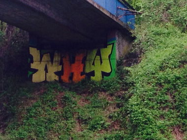 Graffiti Bombing - Photo by SixOhFive - WHY