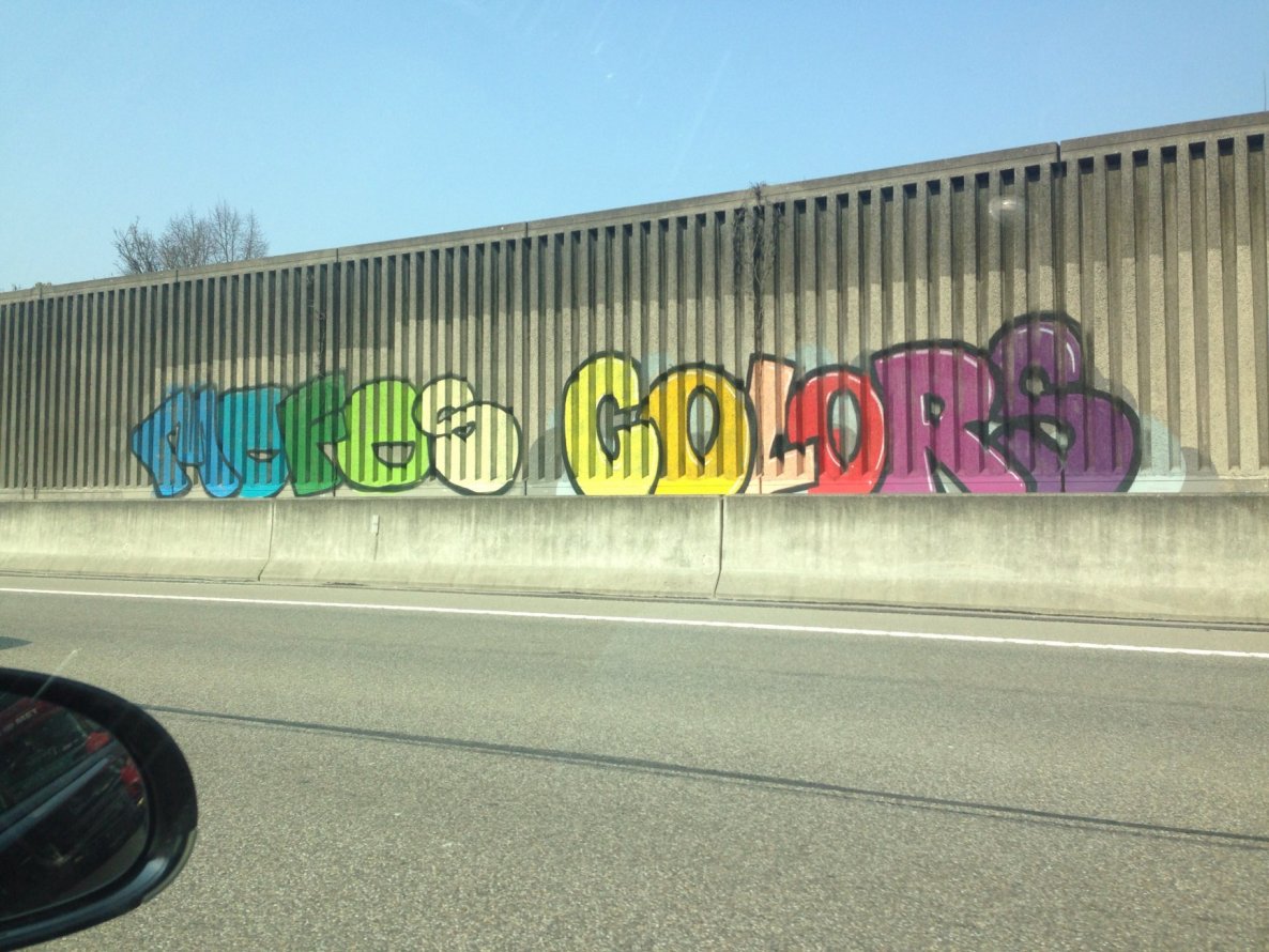 Graffiti Bombing - Photo by SixOhFive - Mofos, Colors