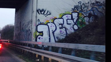 Graffiti Bombing - Photo by SixOhFive - JPEG