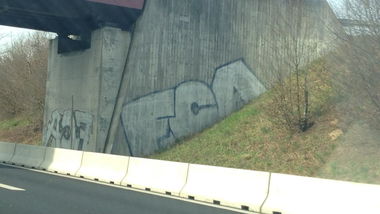 Graffiti Bombing - Photo by SixOhFive - FCA