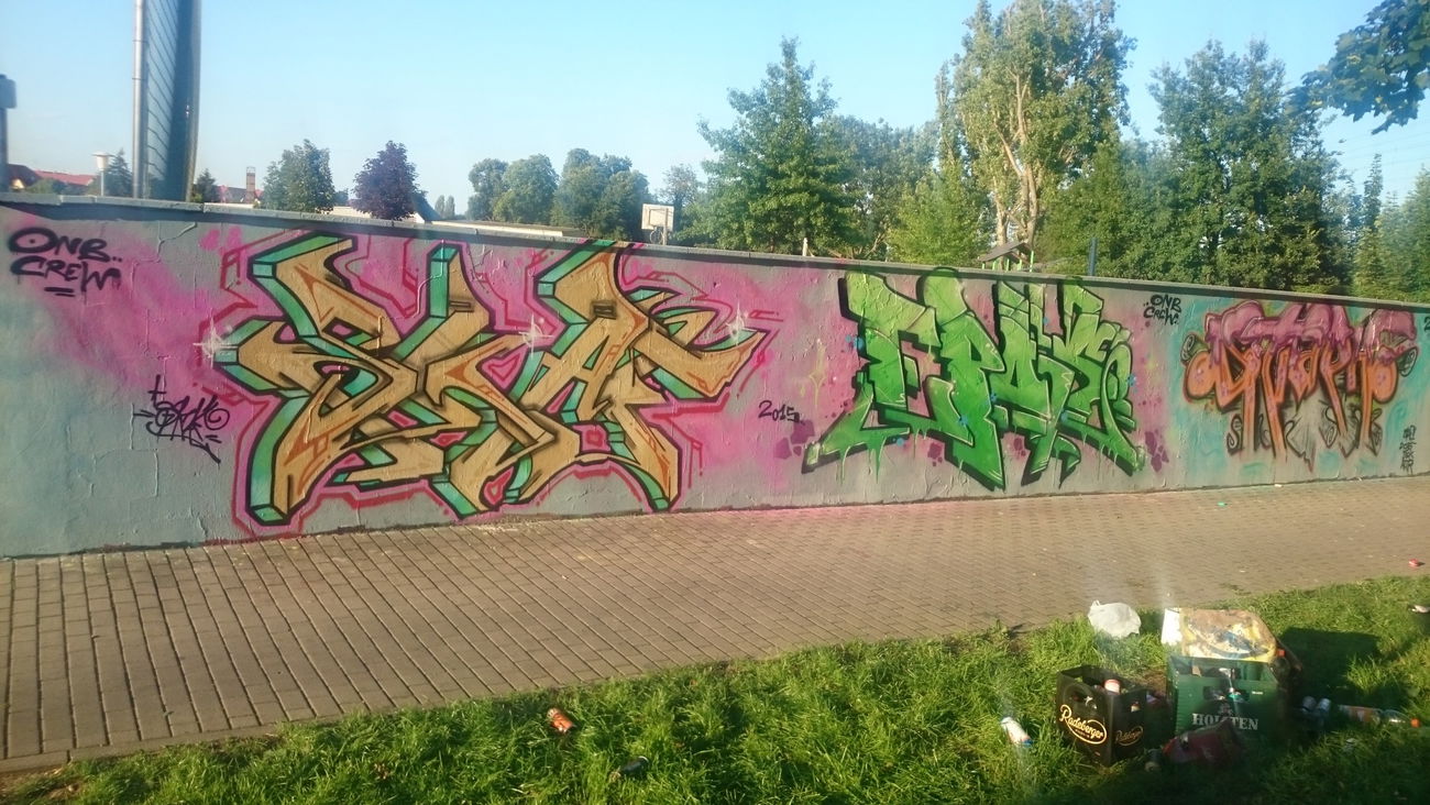 Graffiti in DELITZSCH  - Photo by Skafone - Skaf, Epos, Staf (2015)