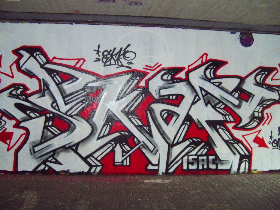 Graffiti Wall in Münster - Photo by Skafone - skaf