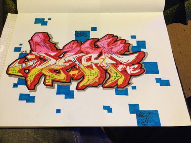 Graffiti Sketch - Photo by Skafone - Skaf (2014)