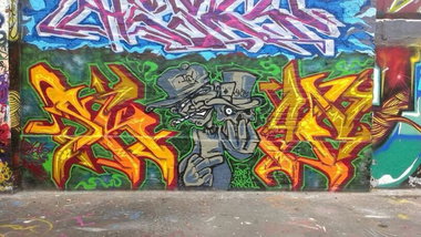 Graffiti in Leipzig - Photo by Skafone - Skafone, Onb (2013)