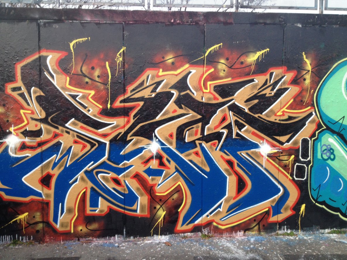 Graffiti in WOLFEN - Photo by Skafone - Skaf (2014)