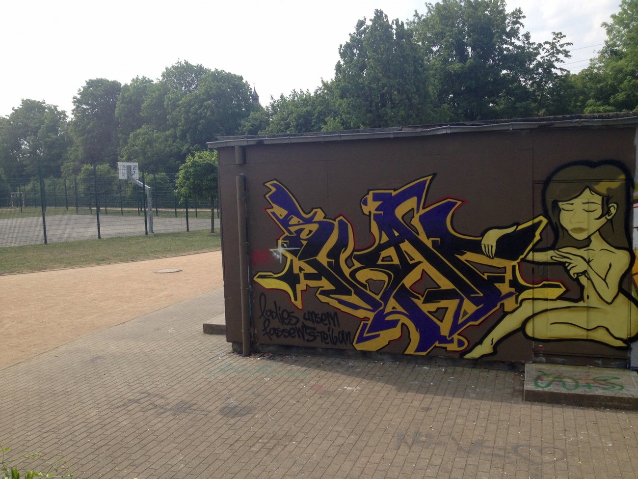 Graffiti in Leipzig - Photo by Skafone - Skaf, Fatman, 44 (2016)