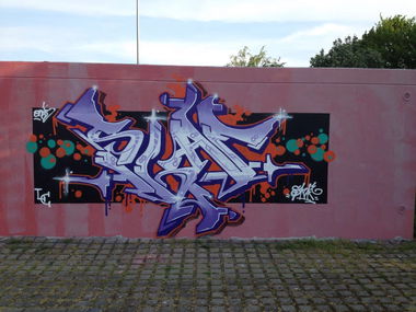 Graffiti in DELITZSCH - Photo by Skafone - Skaf, Onb (2016)