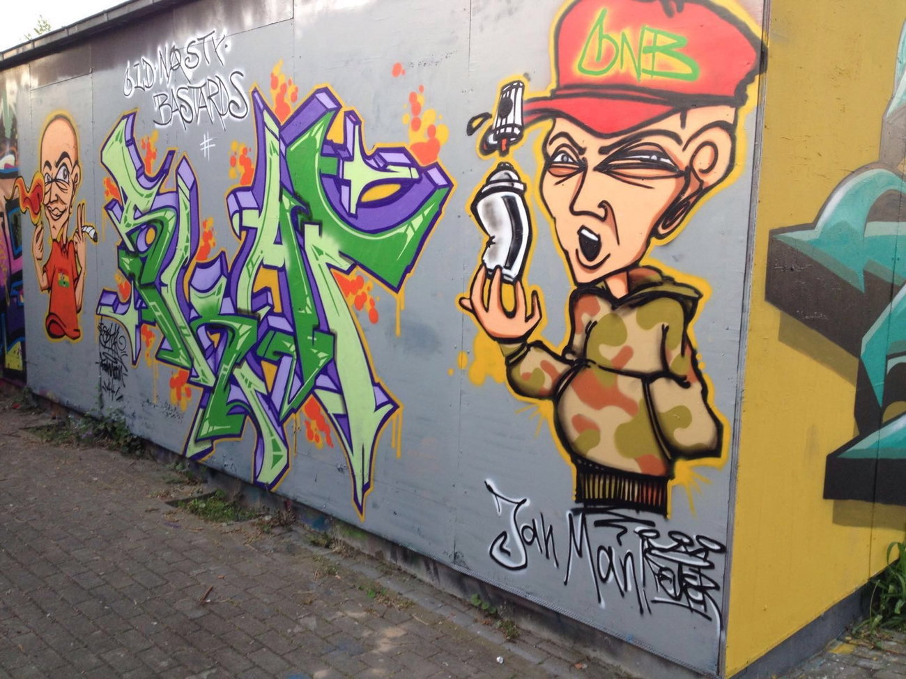 Graffiti in Leipzig - Photo by Skafone - Skaf, 44 (2016)