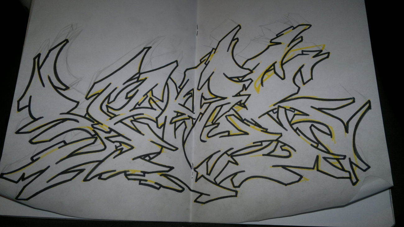 Graffiti Sketch - Photo by SkarOner