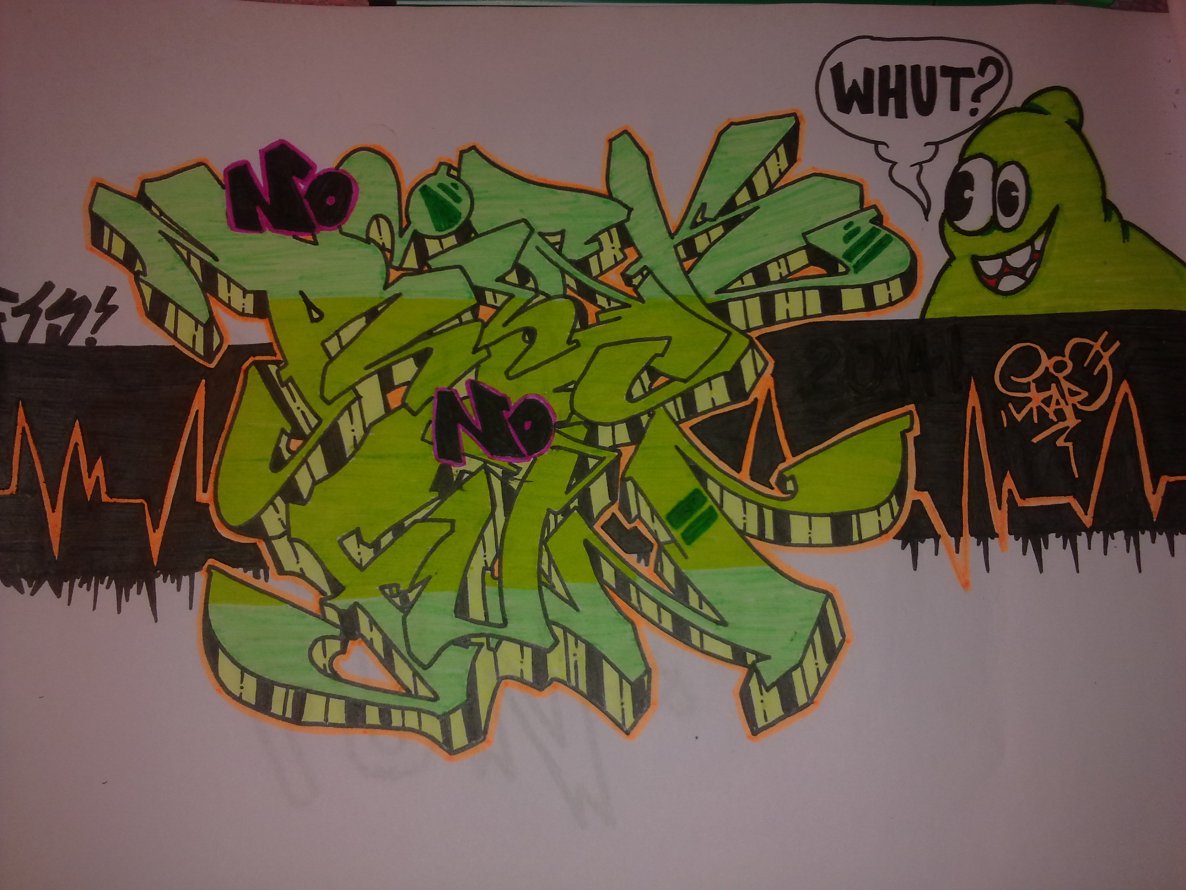 Graffiti Sketch - Photo by SkarOner - skar