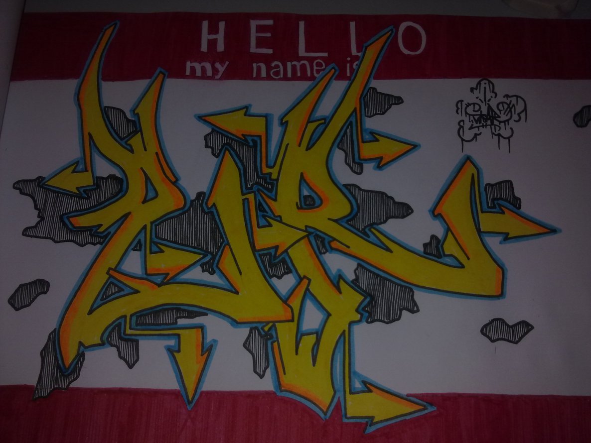 Graffiti Sketch - Photo by SkarOner