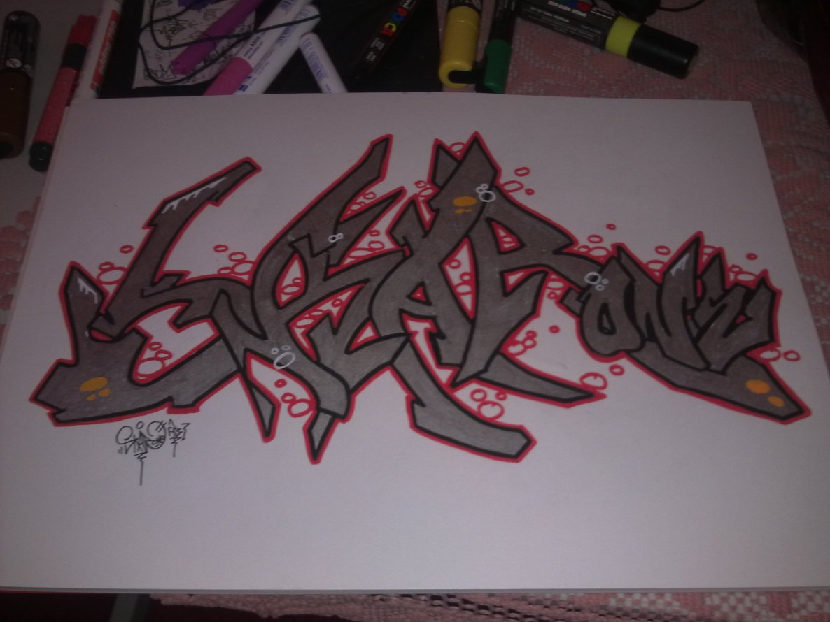 Graffiti Wall - Photo by SkarOner