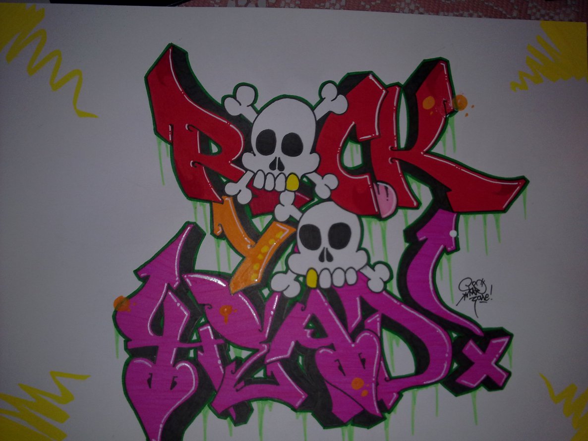 Graffiti Wall - Photo by SkarOner