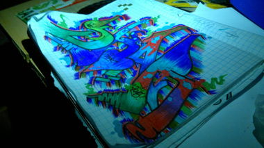 Graffiti Sketch - Photo by SkarOner - skaroner.skar (2015)