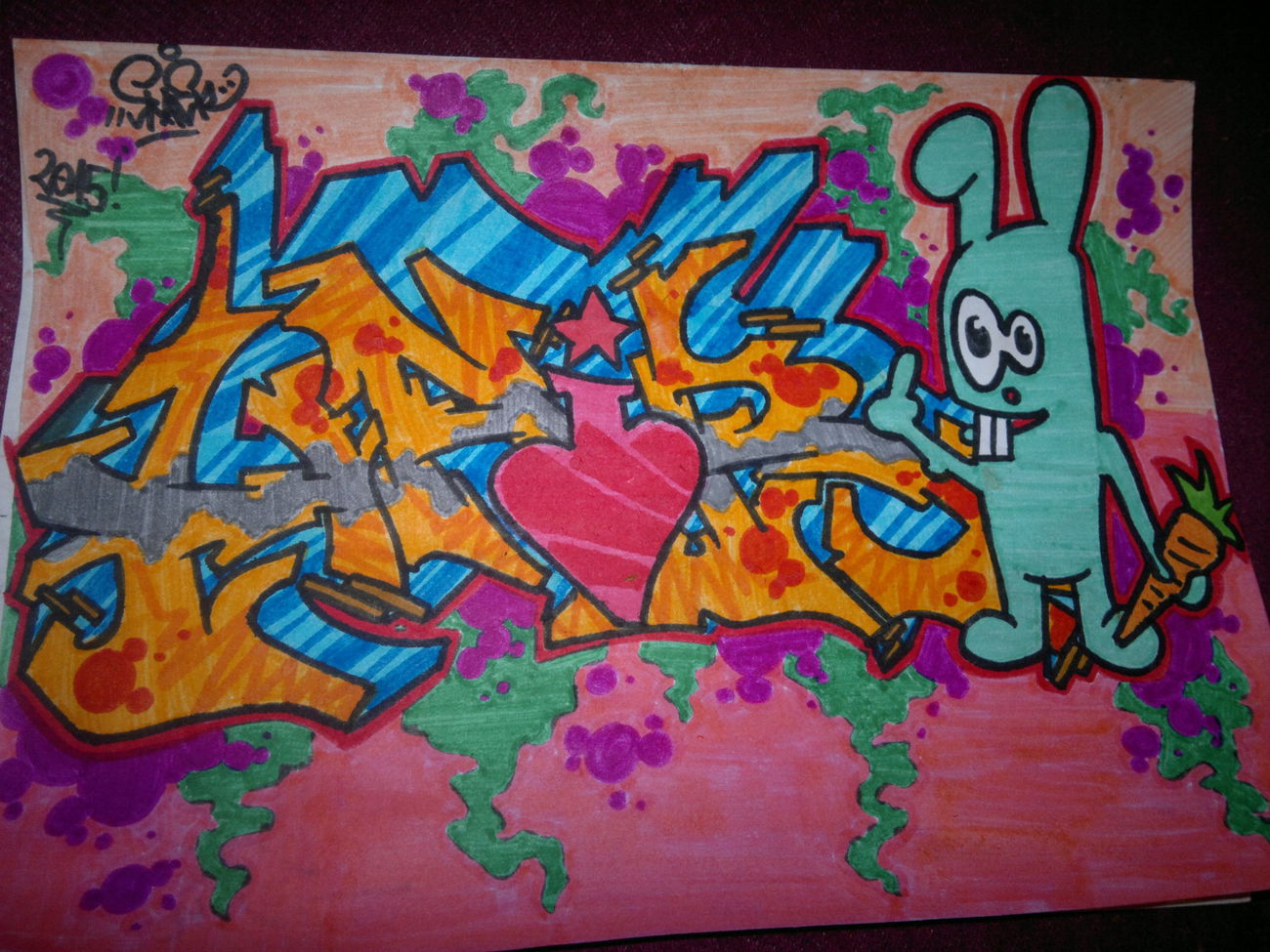 Graffiti Sketch - Photo by SkarOner