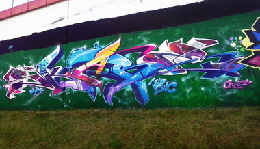 Graffiti Wall - Photo by Skare