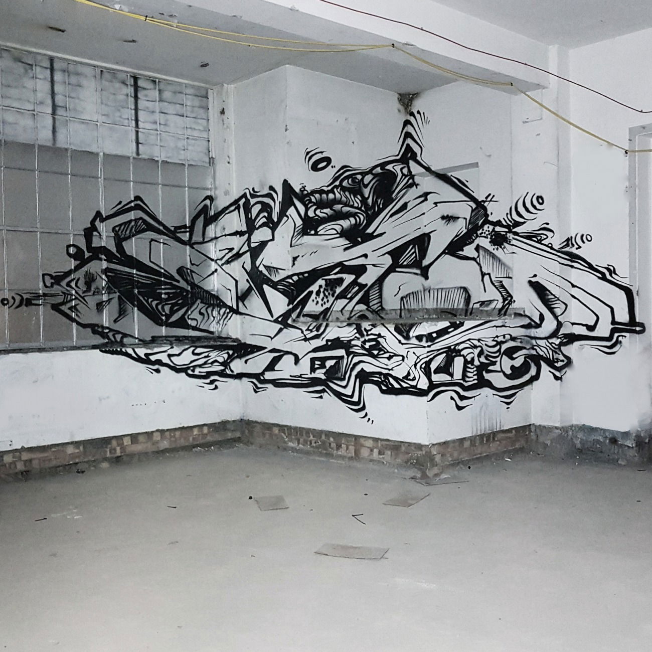 Graffiti Wall - Photo by Skare - detail, piece, skareone