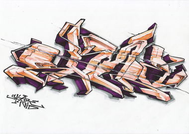 Graffiti Sketch - Photo by Skare - skare (2015)