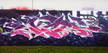 Graffiti Wall - Photo by Skare - Skare, NID