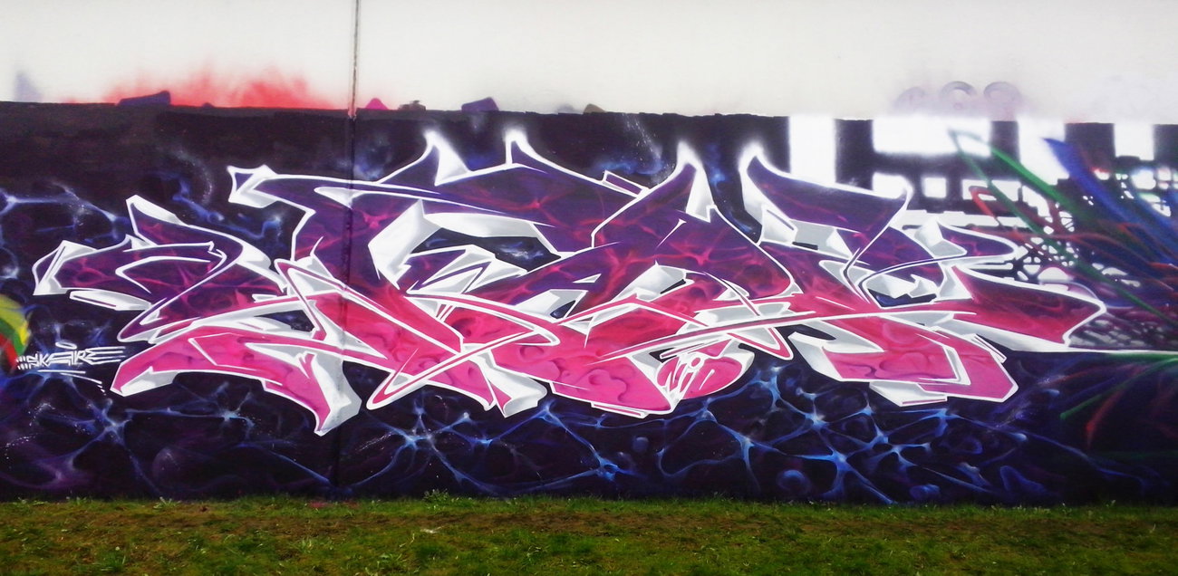 Graffiti Wall - Photo by Skare - Skare, NID