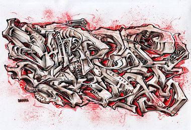 Graffiti Sketch - Photo by Skare - sketch, skareone, skare