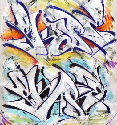 Graffiti Sketch - Photo by Skare - Skare, throw, up
