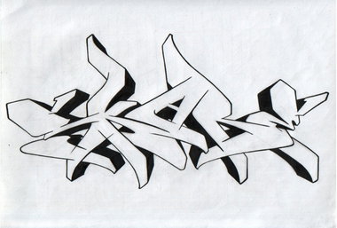 Graffiti Sketch - Photo by Skare