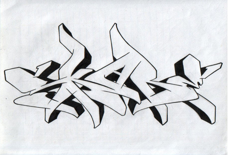 Graffiti Sketch - Photo by Skare