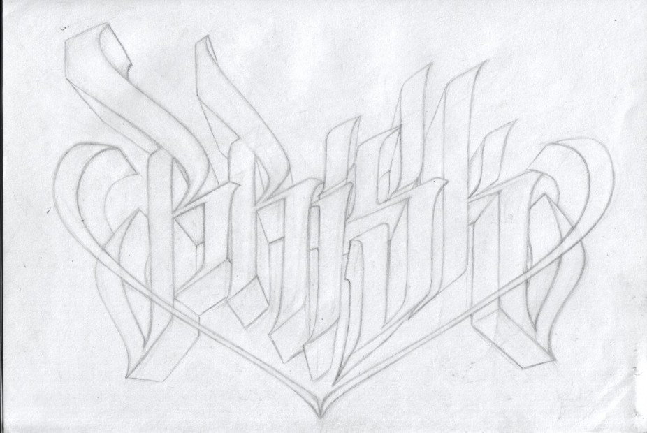 Graffiti Sketch - Photo by Skare