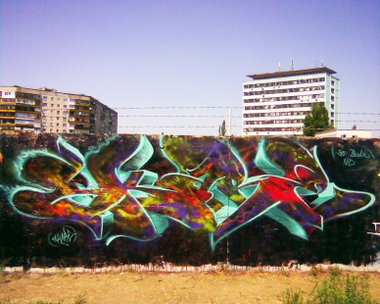Graffiti Wall in Ukraine - Photo by Skare - Skare, Graffiti, wildstyle (2013)