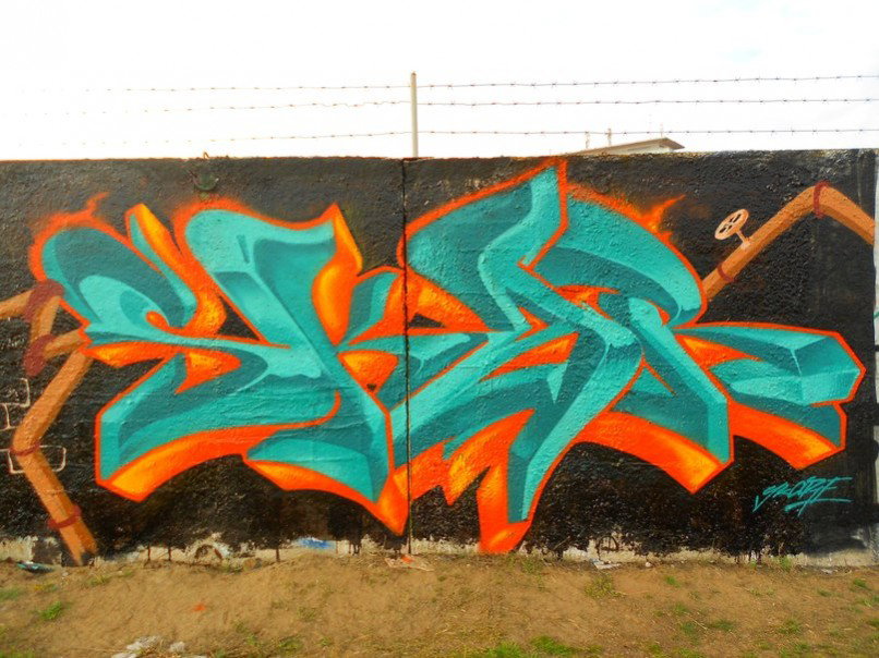 Graffiti Wall - Photo by Skare