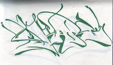 Graffiti Sketch - Photo by Skare