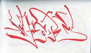 Graffiti Sketch - Photo by Skare