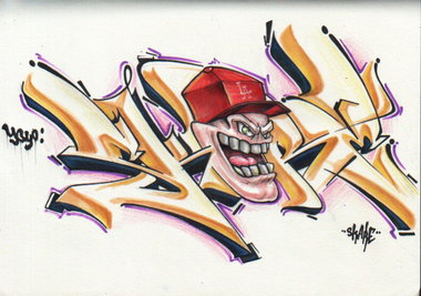 Graffiti Sketch - Photo by Skare