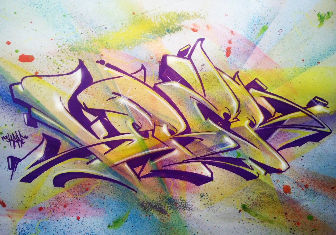 Graffiti Sketch in Warsaw - Photo by Skare - Sketch, Skare, Keber (2013)