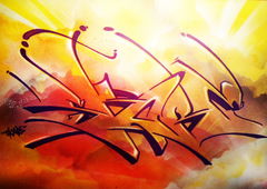 Graffiti Sketch in Warsaw - Photo by Skare - Skare (2013)