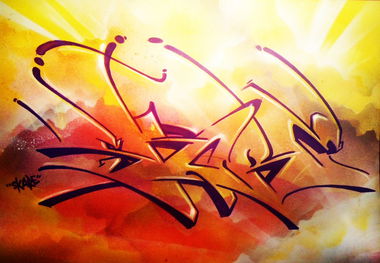 Graffiti Sketch in Warsaw - Photo by Skare - Skare (2013)