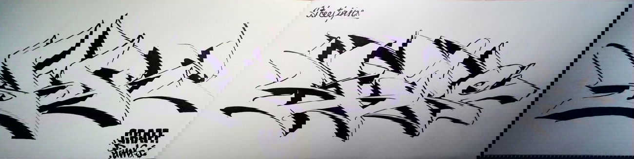 Graffiti Sketch in Warsaw - Photo by Skare - Skare, sketch (2013)