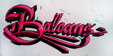 Graffiti Sketch in Severodonetsk - Photo by Skare - Balcans, tag, battle (2013)