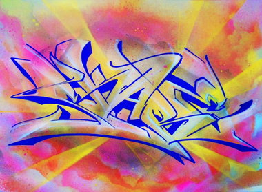 Graffiti Sketch in Regów - Photo by Skare - skare (2014)