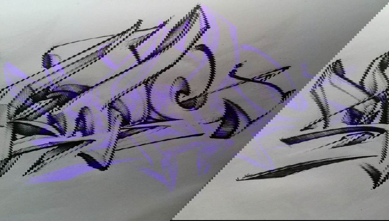 Graffiti Sketch - Photo by Skare - Skare