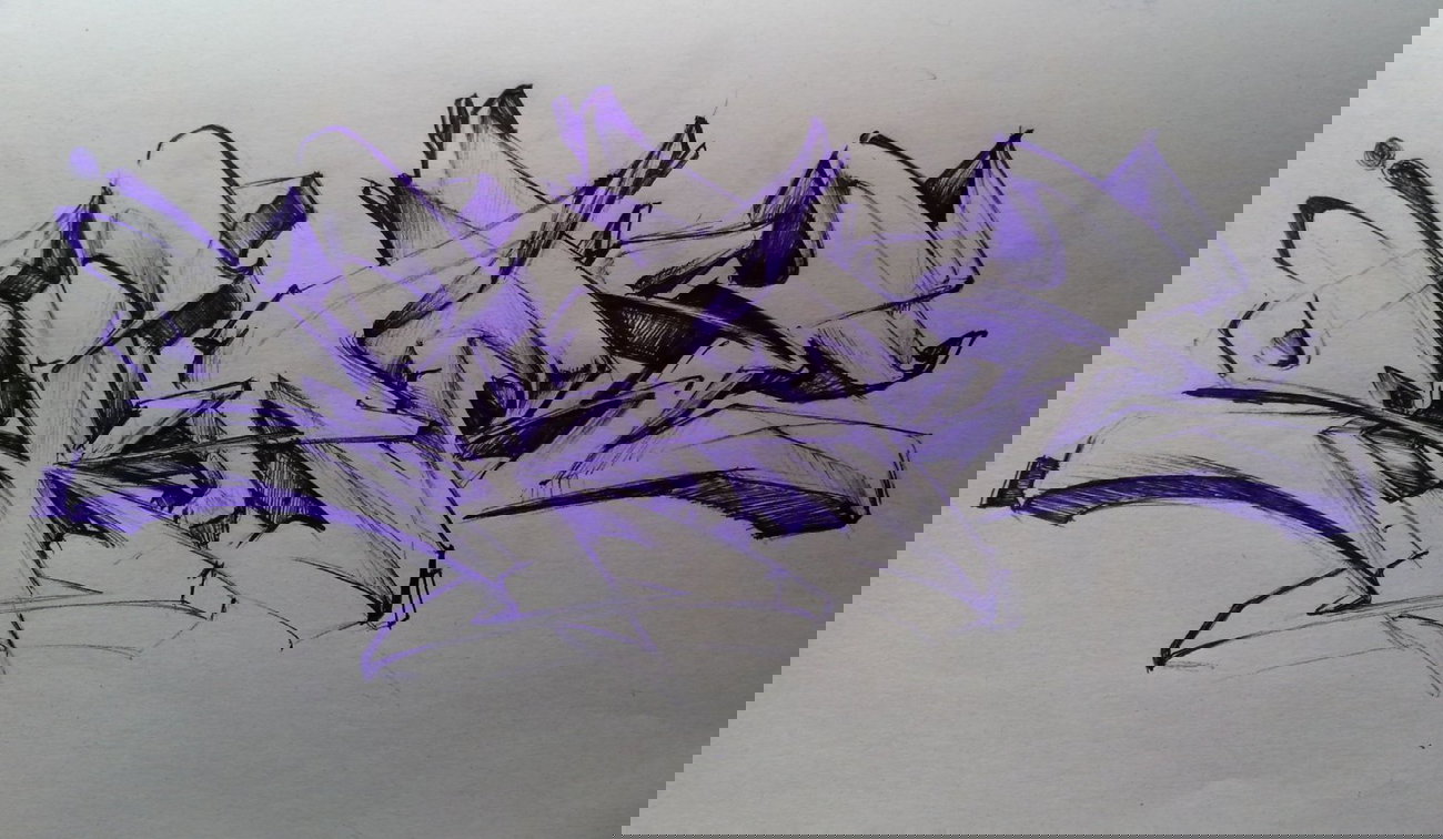 Graffiti Sketch - Photo by Skare - Skare