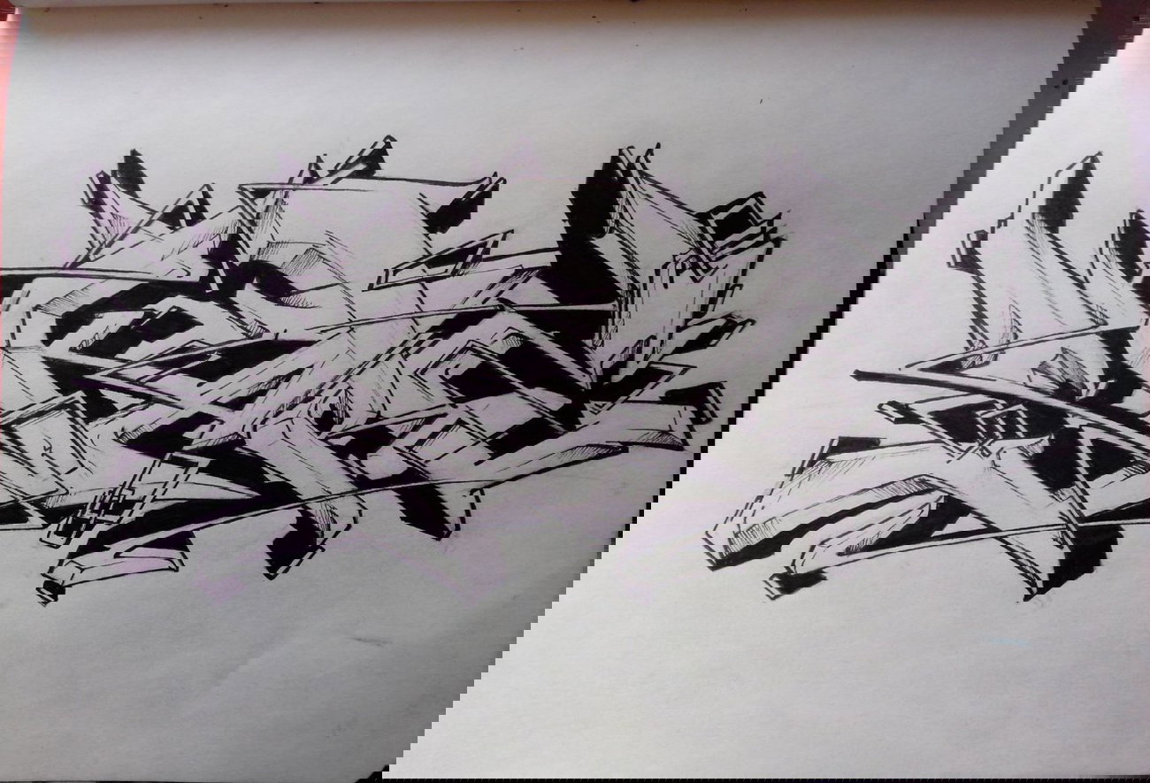 Graffiti Sketch - Photo by Skare
