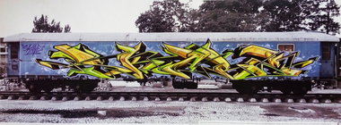 Graffiti Sketch - Photo by Skare - skare, sketch, train (2014)