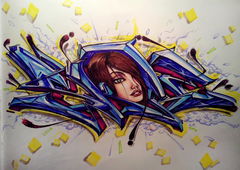 Graffiti Sketch - Photo by Skare - Skare, sketch (2014)